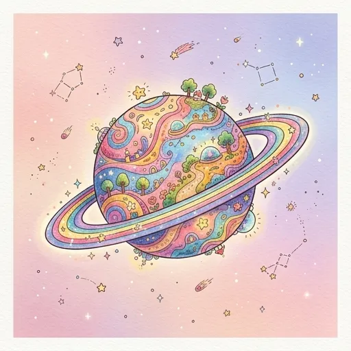 Pip and the Secret of the Colorful Planet cover