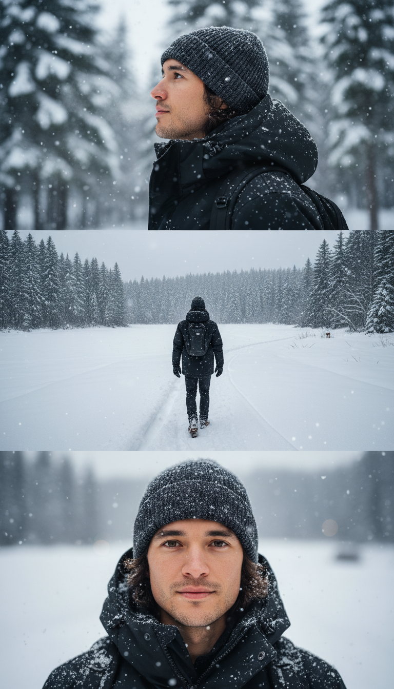 雪景特效範例 1