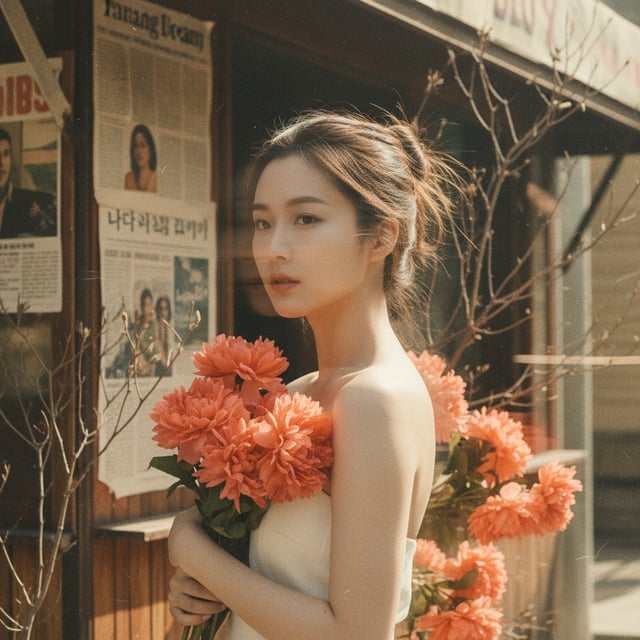 Vintage floral style
