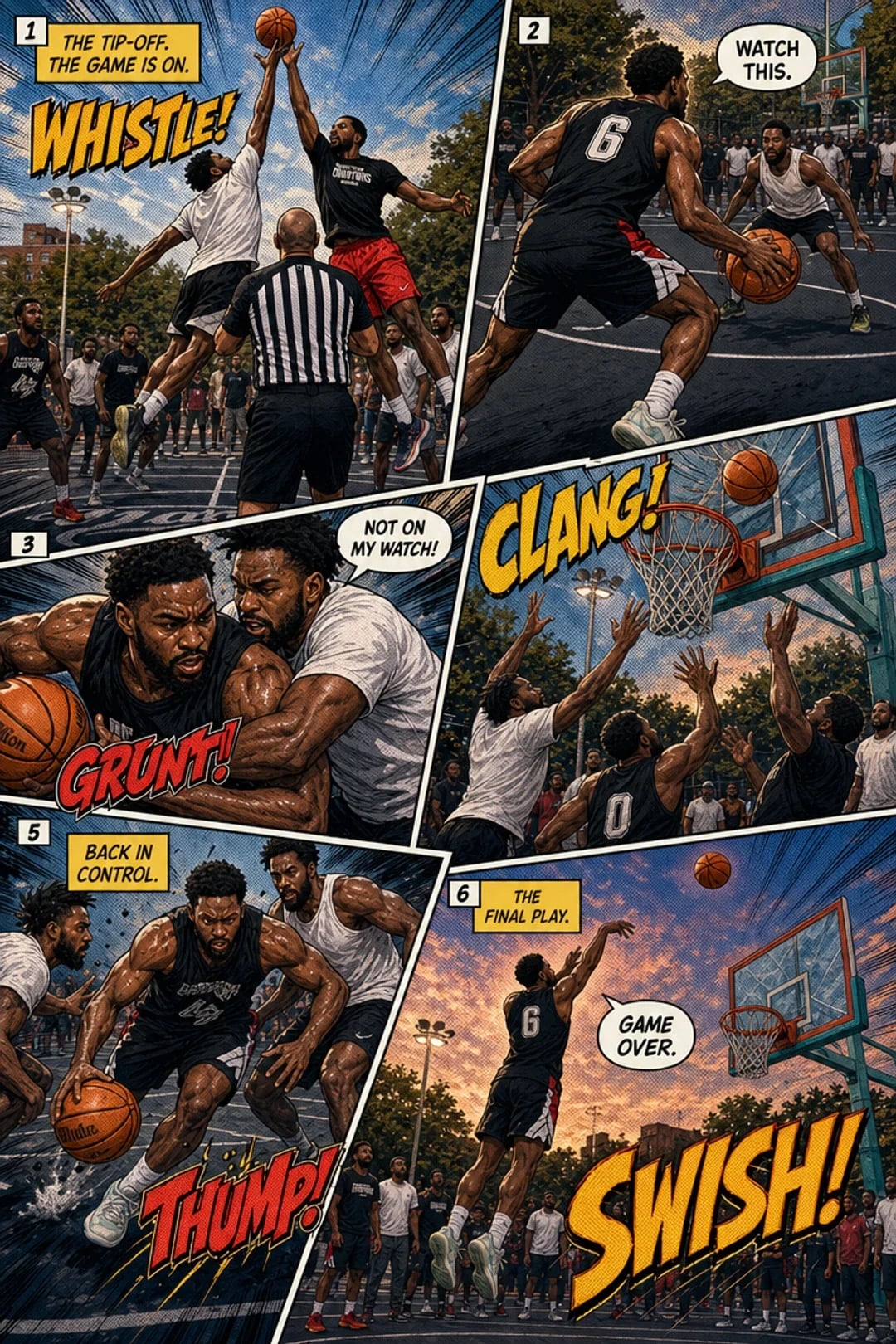 Kết quả AI Comic