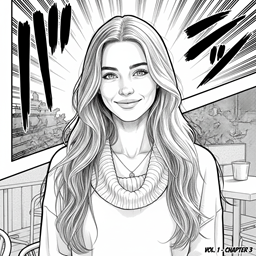 Manga Halftone Style