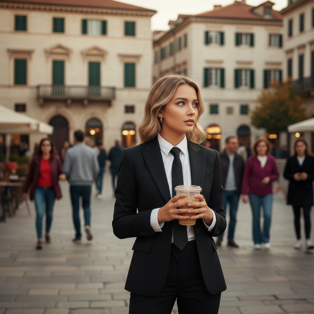 After clothing change